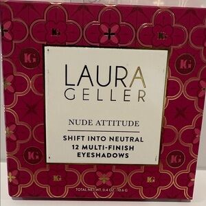 Laura Geller Nude Attitude 13 Multi-Finish Eyeshadows. Shift into Neutral Zones.